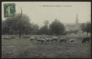 « 2. Fontenay-en-Parisis. Une prairie ». Frémont édit., Beaumont-sur-Oise.