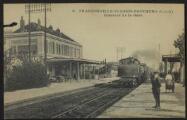 « 6. Franconville. Plessis-Bouchard (S.-et-O.). Intérieur de la gare ». Edition Guingand.