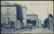 « Frouville (S.-et-O.). La Grande rue ». Édit. Bléaud tabac. Photo Edition, Blaincourt-lès-Précy (Oise).