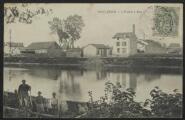 « Isle-Adam. L'usine à gaz ». Imp.-phot. J. Frémont, Beaumont-sur-Oise.