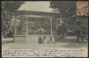 « Pontoise. Jardin public. Le kiosque ». A. Seyes imp.-édit., Pontoise.