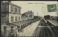 « Gonesse. Intérieur de la gare ». Collection Gallemant. A. Proust édit.-édit.