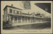 « Villiers-le-Bel. La gare (vue intérieure) ».
