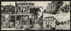 « 10765. Divers aspects de Beauchamp (S.-et-O.) ». Exclusivité Rault, Beauchamp (S.-et-O.). Abeille cartes, 8 rue du Caire, Paris.