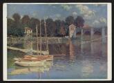 « Claude Monet (1840-1926). Railway bridge at Argenteuil. Musée du Louvre ». The Pallas Gallery Ltd., London.