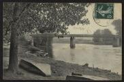 [Pont de Cergy sur l'Oise]. A. Bourdier imp-édit., Versailles.