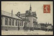 « Commune de Cergy (Seine-et-Oise). Nouvelle mairie et école de Cergy (inauguration, 14 avril 1912) ». Cliché Michot.