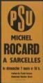 Rocard, Michel. - « P.S.U. Michel Rocard à Sarcelles ».