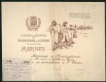 Société de secours aux prisonniers de guerre du canton de Marines : diplôme.