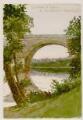 "Viaduc d'Epinay et les côteaux d'Argenteuil" : aquarelle.