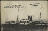 Cliché «Guerre navale 1914-1917. Duc d'Aumale. Croiseur auxiliaire de 1er rang - Affecté au transport des troupes en Orient».