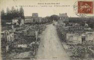 « Grande Guerre 1914-1917. Bataille de la Marne (6 au 12 septembre 1914). Heiltz-le-Maurupt. Vue générale ».