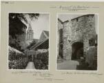Cergy. - Ancien prieuré, porte fortifiée et tour.