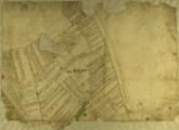 2 vues Terres de l'abbaye de Maubuisson, du seigneur du Plessis, de Jean de Thiessonville : extraits de plans terriers.