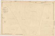 1 vue Section F, Le Bois de Rosière : partie de la première feuille, développement du polygone A.