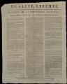 1 vue « Egalité, liberté. Bulletin de la Convention nationale ». Paris : Imprimerie nationale. Séance du mardi 8 janvier 1793.