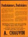 1 vue Chauvin, Adolphe. - « Elections cantonales. Mars 1976. Canton de Pontoise ». Cergy-Pontoise : Imprimerie de Cergy-Pontoise.