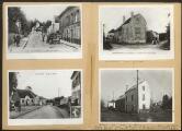 12 vues Présentation générale de la commune. - Vues du village, reproduction d'un plan de Bouffémont en 1899, carte IGN, bibliographie.