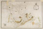 1 vue « Plan topographique et d'arpentage du terroir d'Omerville appartenant à M. de la Bussière, seigneur de Villarceaux, Omerville et autres lieux ».