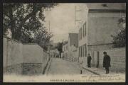 2 vues « Asnières-sur-Oise. La rue d'Aval-Eau ». Frémont édit., Beaumont-sur-Oise.