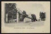 2 vues « Asnières-sur-Oise. Rue des Boucheries ». Imp.-lib.. J. Frémont, Beaumont-sur-Oise.