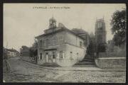 2 vues « Attainville. La mairie et l'église ». Frémont édit., Beaumont-sur-Oise.
