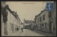 2 vues « Baillet. Grande rue ». Frémont édit., Beaumont-sur-Oise. Imp. E. Deley. Paris.