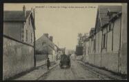 2 vues « Baillet. L'entrée du village et les communs du château ». Frémont édit., Beaumont-sur-Oise.