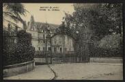2 vues « Baillet (S.-et-O.). Entrée du château ». Edition Bilgry. A. L'Hoste 139, rue Lafayette, Paris.