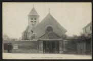 2 vues « Baillet, près Montsoult. L'église ».