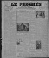 4 vues  - Le Progrès-de-Seine-et-Oise, numéro 404 édition de Raincy-Montmorency. (ouvre la visionneuse)