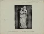 1 vue  - Montmorency. - Église Saint-Martin, statue de la Vierge à l\'enfant. (ouvre la visionneuse)