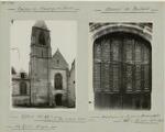1 vue  - La Roche-Guyon. - Église Saint-Sanson, façade ouest. (ouvre la visionneuse)