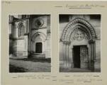 1 vue  - Taverny. - Église Sainte-Vierge et Saint-Barthélemy, façades. (ouvre la visionneuse)