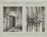 1 vue  - Vallangoujard. - Église Saint Martin, portail de la façade ouest. (ouvre la visionneuse)