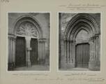 1 vue  - Auvers-sur-Oise. - Église Notre-Dame de l\'Assomption, portails des façades ouest et sud. (ouvre la visionneuse)