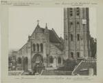 1 vue  - Beaumont-sur-Oise. - Église Saint-Laurent, façade ouest. (ouvre la visionneuse)