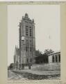 1 vue  - Beaumont-sur-Oise. - Église Saint-Laurent, clocher. (ouvre la visionneuse)