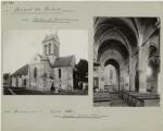 1 vue  - Bréançon. - Église Saint-Crépin et Saint-Crépinien, façade sud et nef. (ouvre la visionneuse)