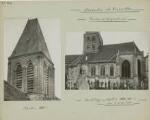 1 vue Herblay. - Église Saint-Martin.