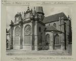 1 vue  - Magny-en-Vexin. - Église Sainte-Vierge et Saint-Anne, façade sud-est. (ouvre la visionneuse)