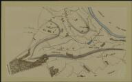 1 vue Jouy-le-Comte et Champagne-sur-Oise. - Ru de Jouy-le-Comte et ru du marais de Vaux avec emplacement des moulins de l'Etang et du Petit Val : carte.