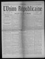 4 vues  - L\'Union Républicaine de Seine-et-Oise, numéro 13. (ouvre la visionneuse)