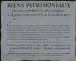 1 vue  - Vente de biens patrimoniaux à Cormeilles[-en-Vexin], près de Marines, par Me Cailleux, notaire à Marines. (ouvre la visionneuse)