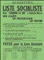 1 vue « Ville de Deuil-la-Barre. Election municipale du 13 mars 1977. Liste socialiste. Pour 