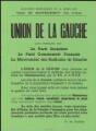1 vue  - Boissel, Jean-François. - « Elections municipales du 13 mars 1977. Ville de Montmorency. Union de la Gauche ». (ouvre la visionneuse)