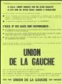 1 vue  - « Commune de Domont. Scrutin de ballotage du 21 mars 1971. Votez pour Union de la Gauche sans panachage ». (ouvre la visionneuse)