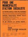 1 vue  - Hubi, Jean-Claude. - « Commune d\'Ermont. Elections municipales du 14 mars 1971. Pour une municipalité d\'Action socialiste ». (ouvre la visionneuse)