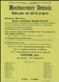 1 vue - Boissel, Jean-François. - « Elections municipales - Ballotage du 21 mars 1971. Montmorency-Demain. Union pour une cité de progrès ». (ouvre la visionneuse)