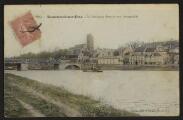 2 vues  - « 3. Beaumont-sur-Oise. Le nouveau pont et vue d\'ensemble ». Cafin édit., Persan (S.-et-O.). (ouvre la visionneuse)